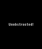 Unobstructed animation